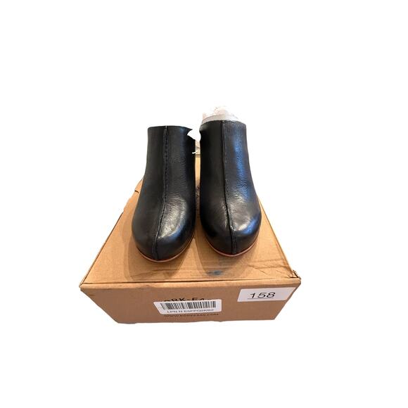 Kork Ease Women's Black Pull-On Sagano Leather Mules Heel Size 6M - Picture 7 of 10